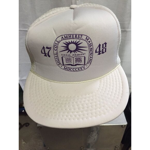 Vintage 1988 Amherst College Fiftieth Reunion Baseball Cap Hat Class Of 1947-194 - Picture 1 of 8